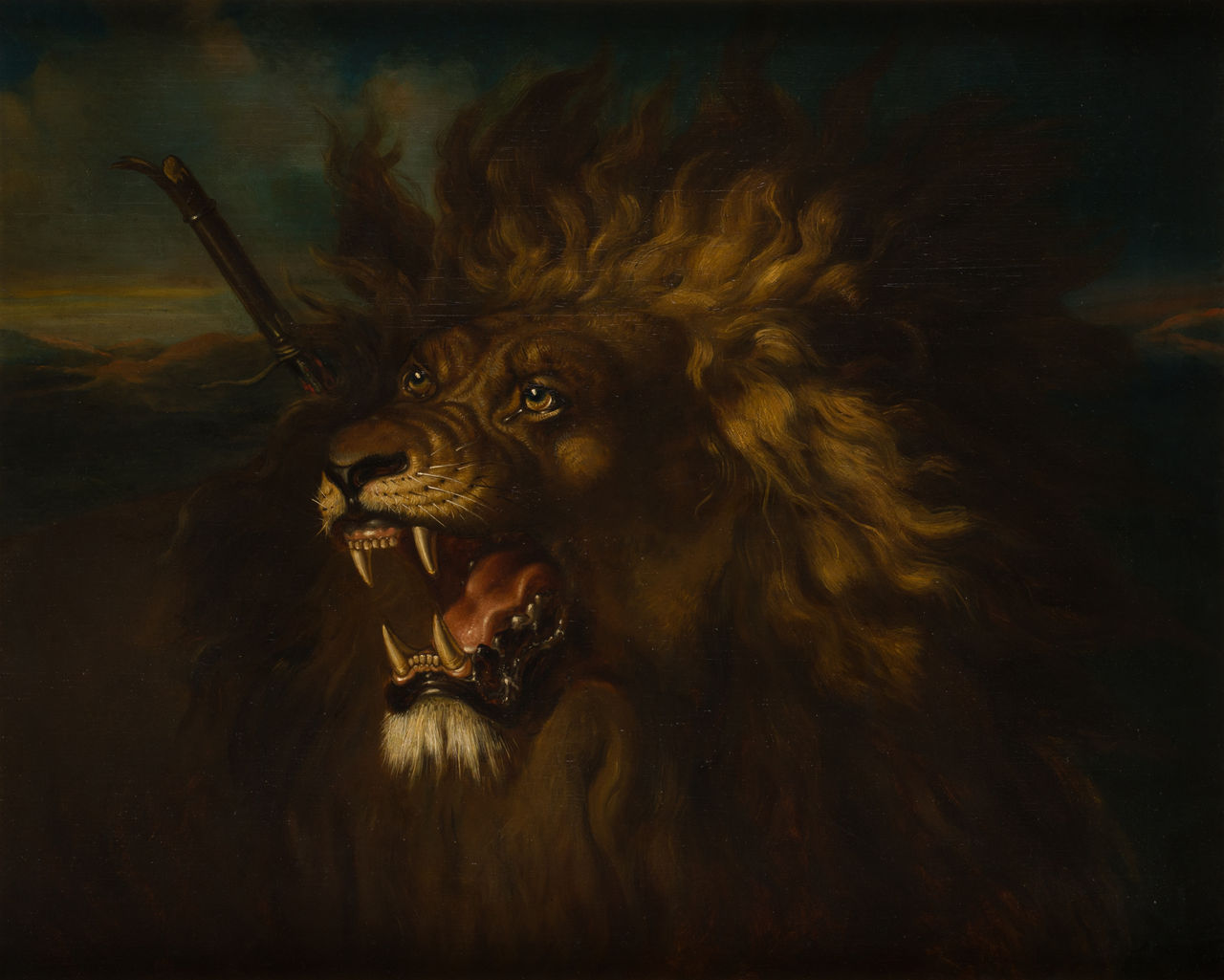 Wounded Lion